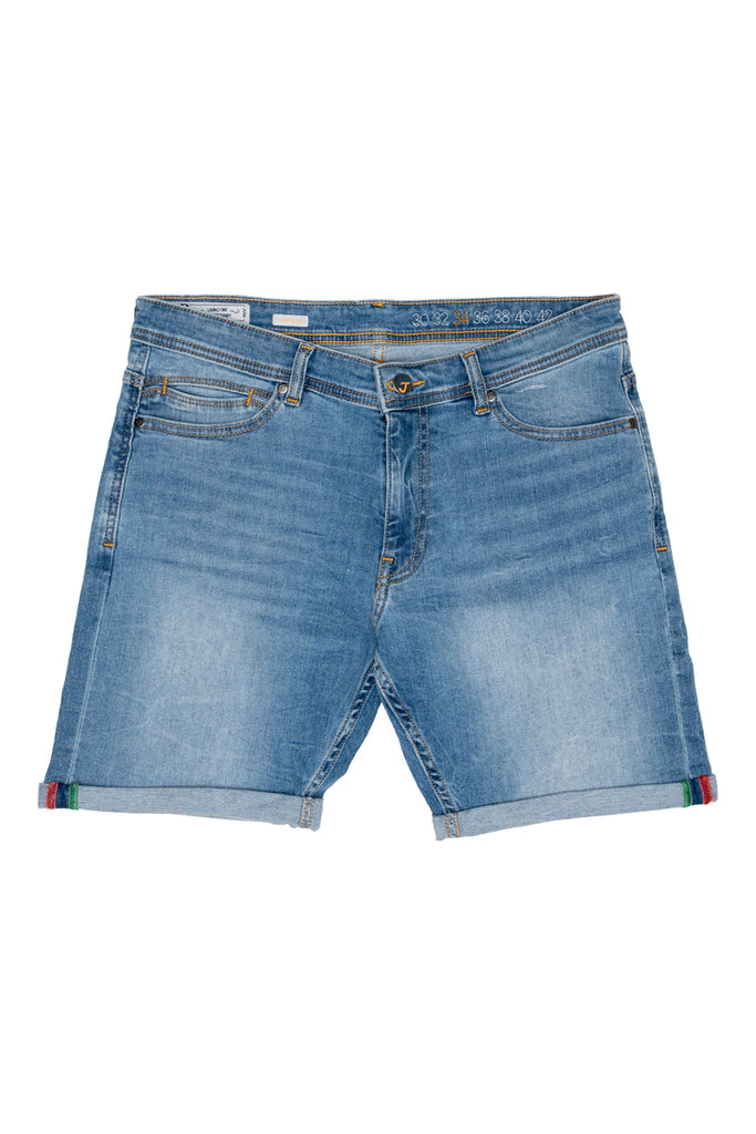 Short En Jean - Bleu Clair - Harmont & Blaine Jeans - Homme