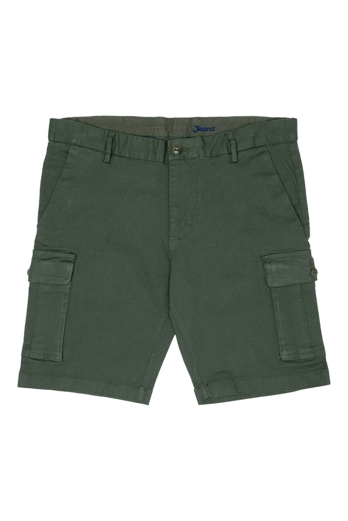 Bermuda Cargo - Kaki - Harmont & Blaine Jeans - Homme