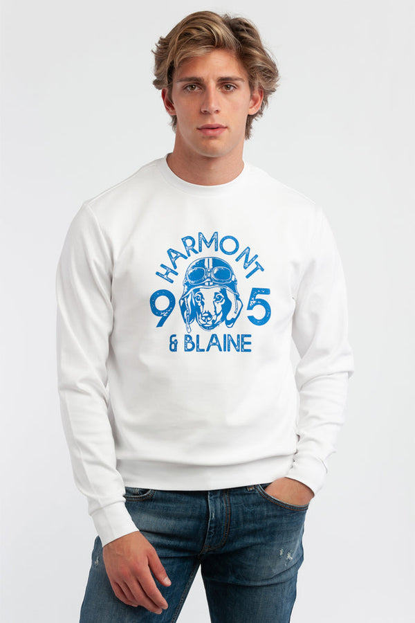 Sweat - Blanc - Harmont & Blaine - Homme
