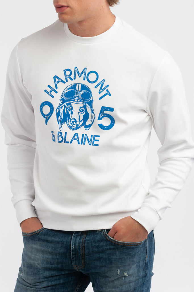 Sweat - Blanc - Harmont & Blaine - Homme