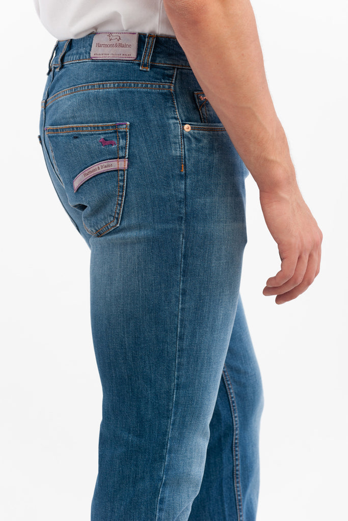Jean - Bleu - Harmont & Blaine - Homme