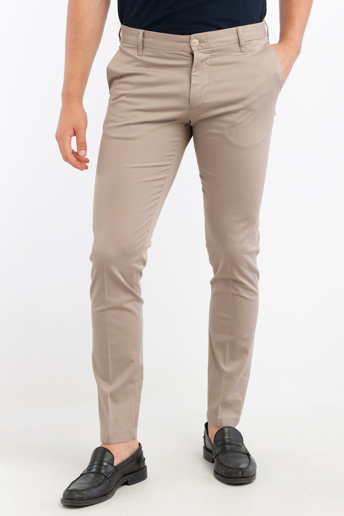 Chino - Taupe - Harmont & Blaine Jeans - Homme
