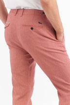 Chino En Lin - Rose Chiné - Harmont & Blaine - Homme