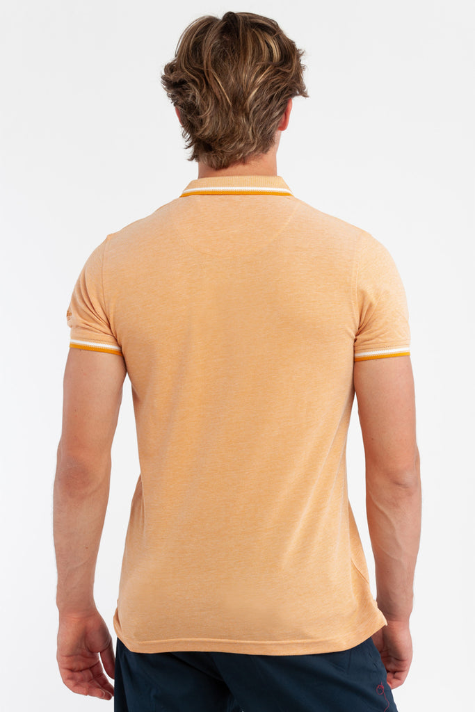 Polo - Orange Chiné - Harmont & Blaine Jeans - Homme