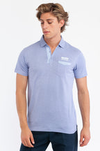 Polo - Violet Chiné - Harmont & Blaine Jeans - Homme