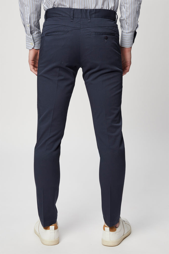 Chino Bleu Nuit - Harmont & Blaine Jeans - Homme
