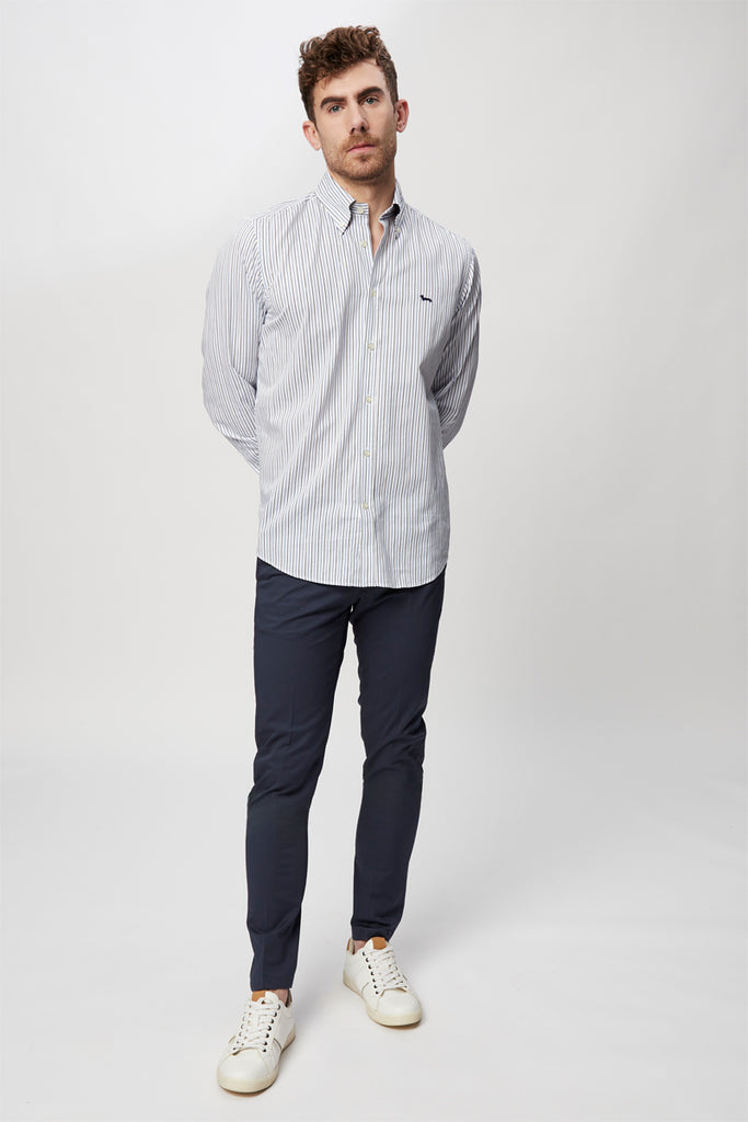 Chino Bleu Nuit - Harmont & Blaine Jeans - Homme