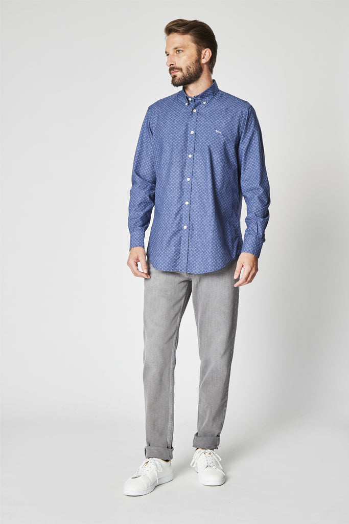 Chemise Bleu Marine - Harmont & Blaine - Homme