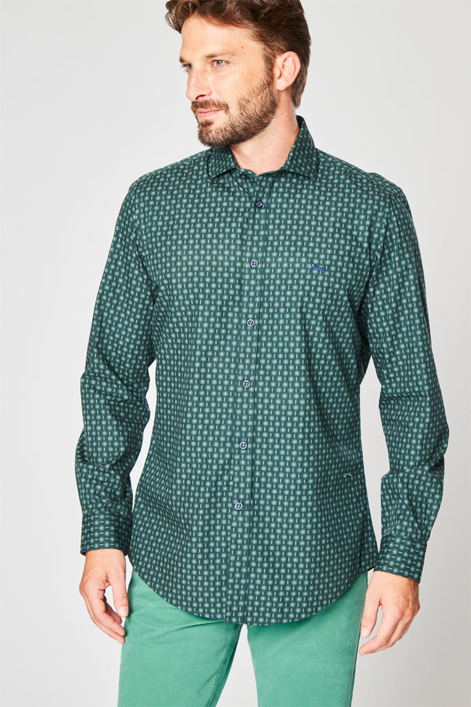Chemise Vert - Harmont & Blaine - Homme