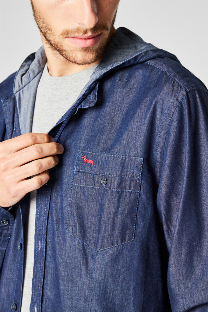 Surchemise En Jean Bleu - Harmont & Blaine - Homme