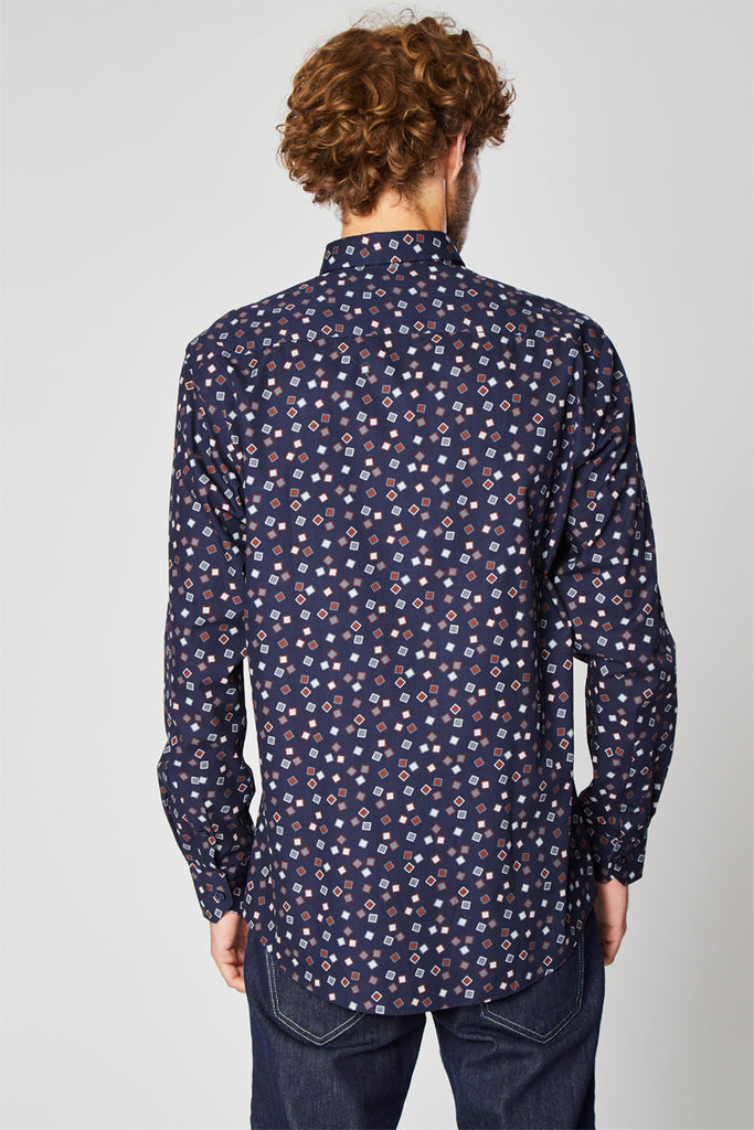 Chemise Bleu Marine - Harmont & Blaine - Homme