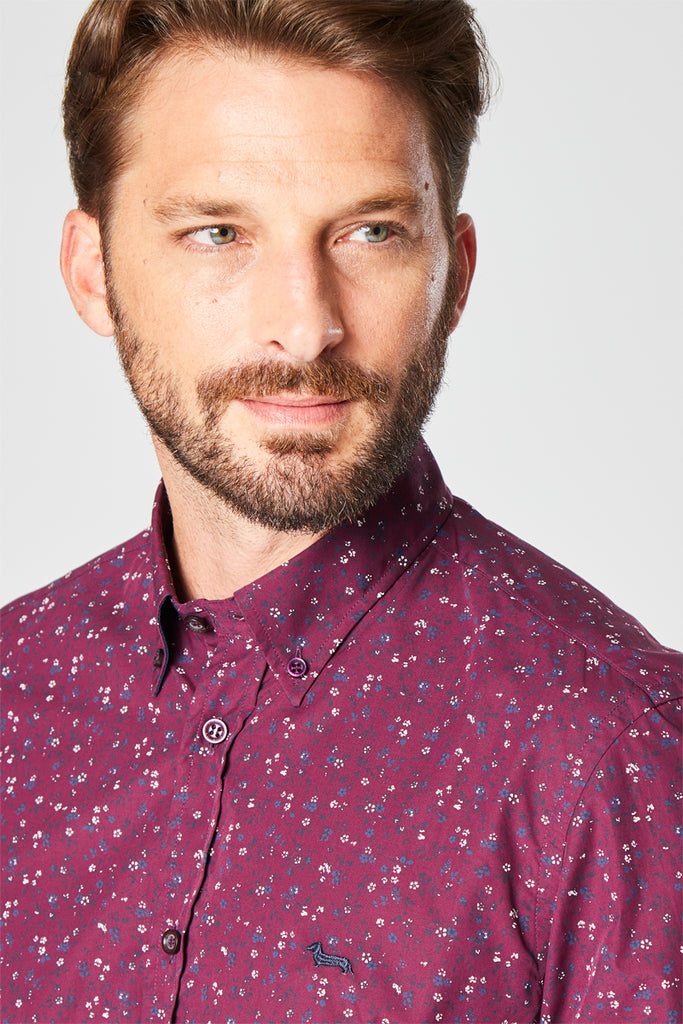 Chemise Bordeaux - Harmont & Blaine - Homme