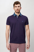 Polo Bleu Marine - Harmont & Blaine Jeans - Homme