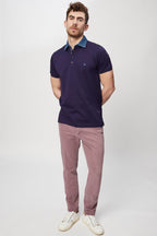 Polo Bleu Marine - Harmont & Blaine Jeans - Homme