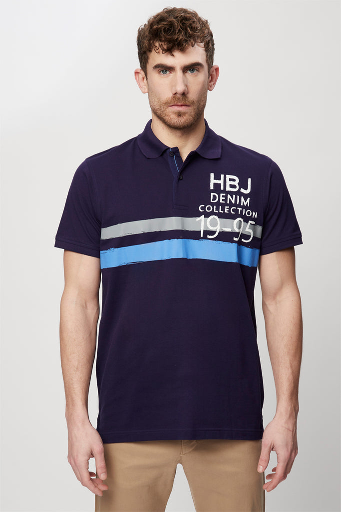 Polo Bleu - Harmont & Blaine Jeans - Homme