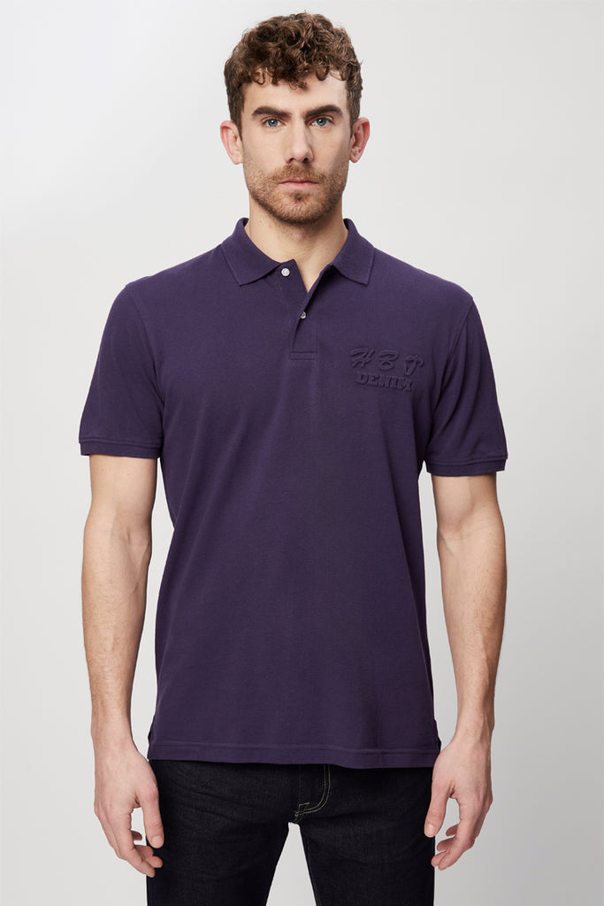 Polo Bleu Marine - Harmont & Blaine Jeans - Homme