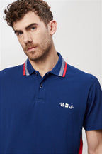 Polo Bleu Marine - Harmont & Blaine Jeans - Homme