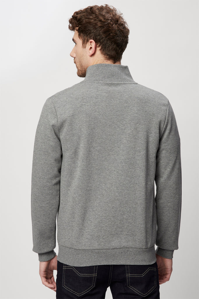 Sweat Gris Chiné - Harmont & Blaine Jeans - Homme