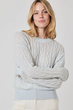 Pull En Laine - Bleu Clair