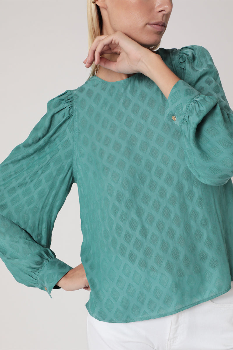 Blouse - Bleu