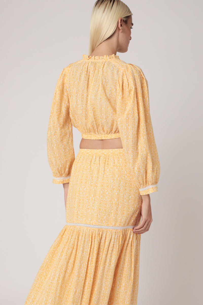 Chemise Courte Imprimé Manc Ballon - Sunshine