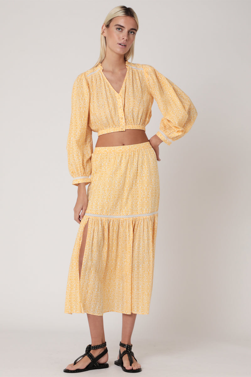 Chemise Courte Imprimé Manc Ballon - Sunshine