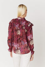 Chemise Imprimé Smocks - El-Dabi