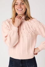Pull En Laine - Rose