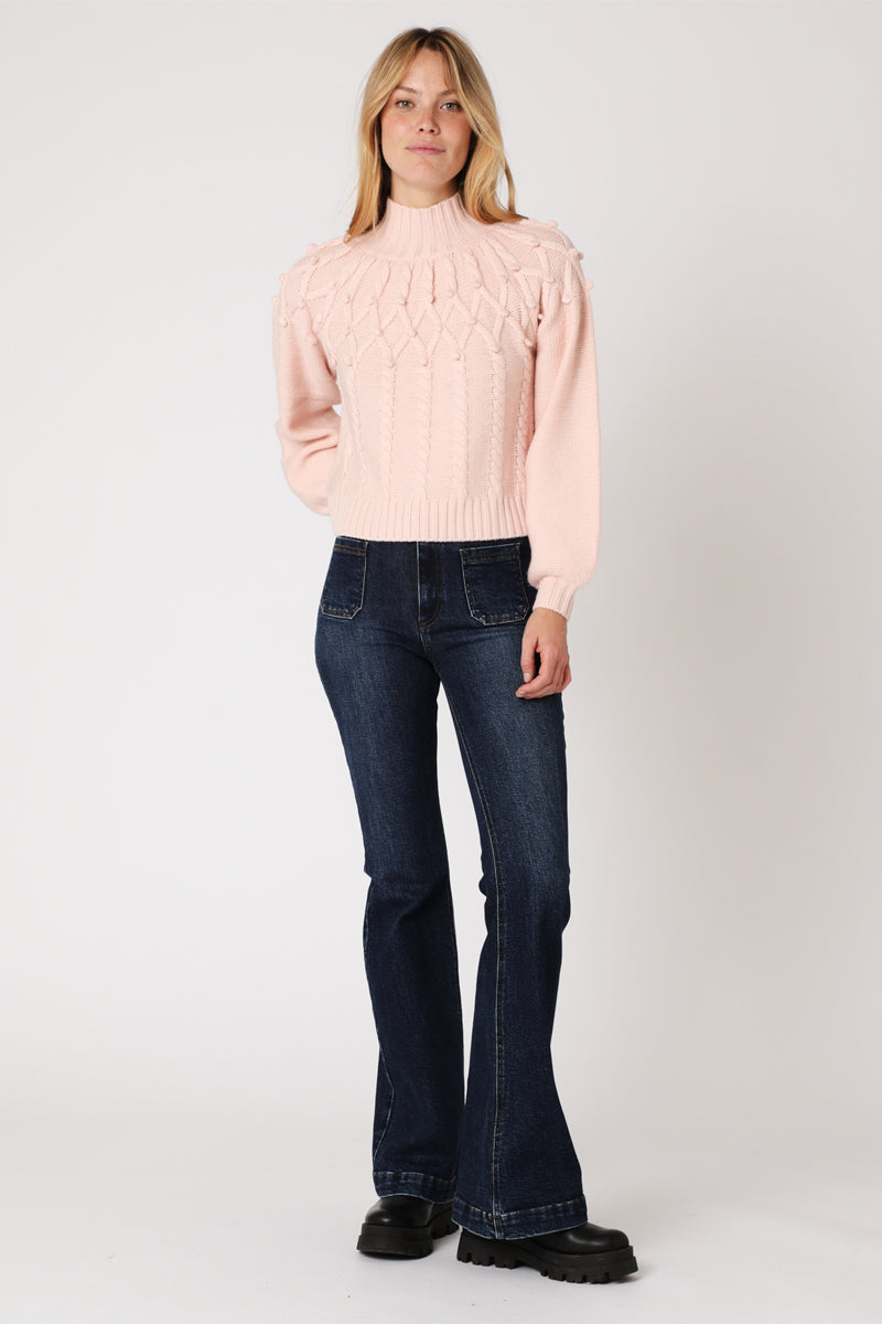 Pull En Laine - Rose