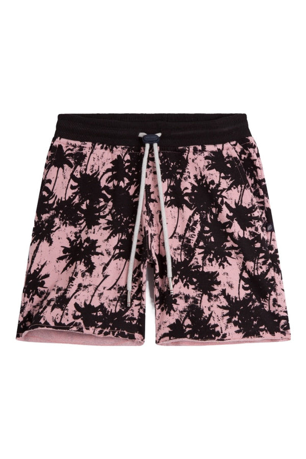 Short Tkid Cutoff Print - Jackson Pink - Enfant Mixte