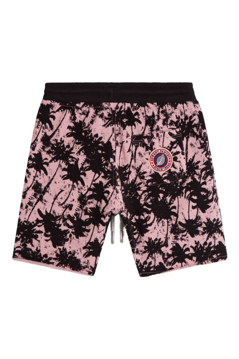 Short Tkid Cutoff Print - Jackson Pink - Enfant Mixte