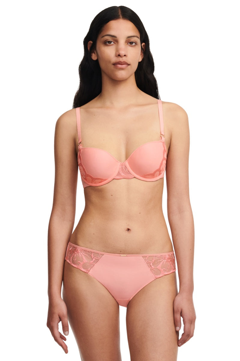 Soutien-Gorge Fleurs - Nectarine