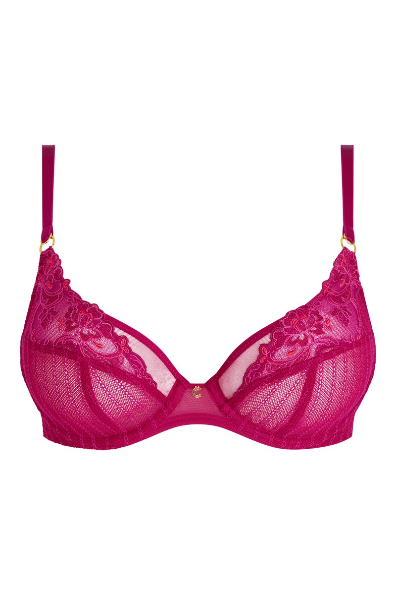Soutien-Gorge Cabaret S - Rouge