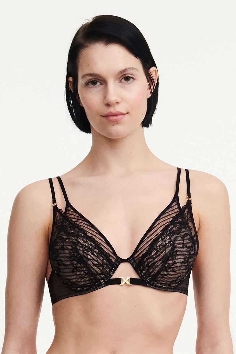 Soutien-Gorge Ampliforme Txture - Noir
