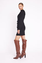 Robe Ceintre - Black