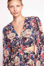 Robe Courte Ouverture Cotes - Printlouna