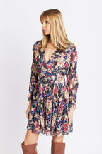 Robe Decolte Imprimé - Printlouna