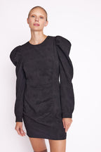 Robe Manches Longues - Chevron Black