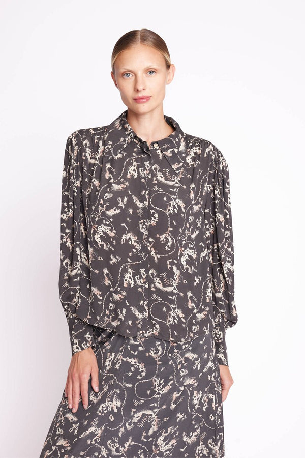 Chemise Large Col Imprimé - Valerianne Print