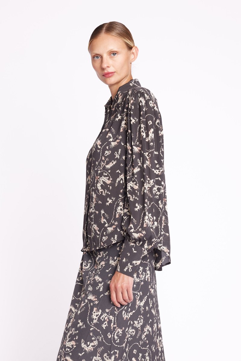 Chemise Large Col Imprimé - Valerianne Print