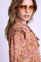 Chemise Volant Epaule - Bloomflowerprint