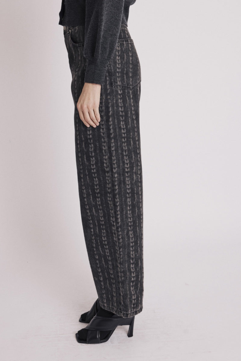 Jean Wash Effet Liane - Denimblack