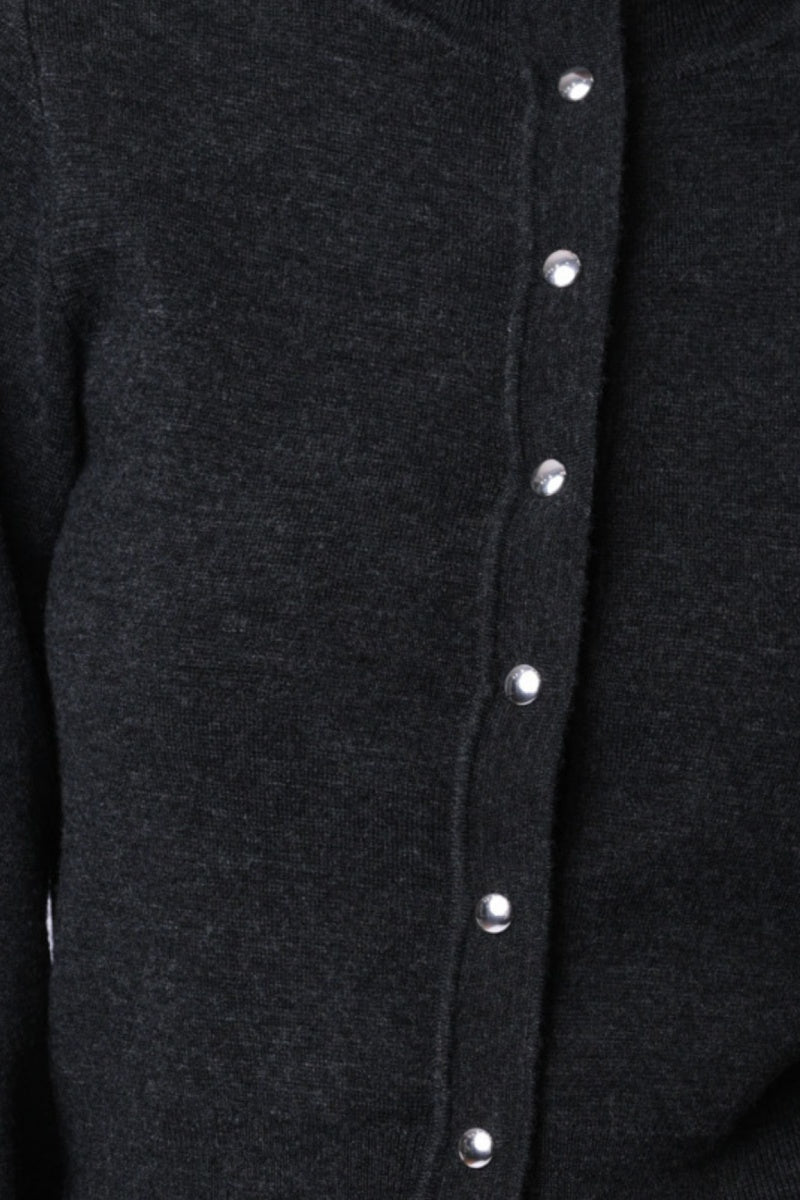 Cardigan Ml Bouffantes - Darkmelangegrey
