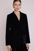 Blazer Simpriméle Droit Poche - Squareburnoutblack