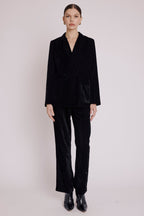 Blazer Simpriméle Droit Poche - Squareburnoutblack