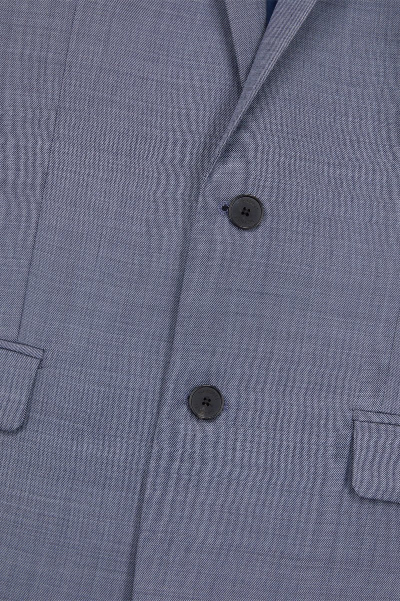 The Kooples - Veste De Costume En Laine - Bleu Clair