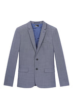 The Kooples - Veste De Costume En Laine - Bleu Clair