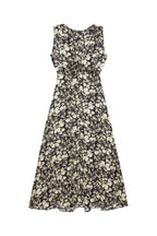 The Kooples - Robe Longue - Noir Et Blanc - Femme