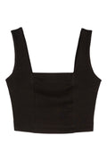 The Kooples - Crop Top - Noir - Femme