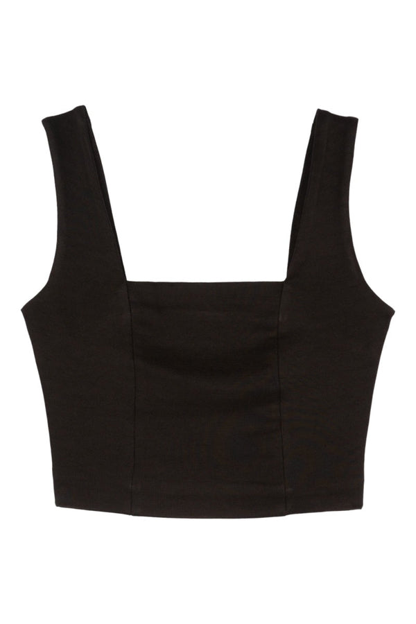 The Kooples - Crop Top - Noir - Femme
